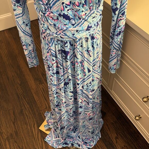 Lilly Pulitzer Nichola Maxi Dress Meet Me On The Dock
Size medium-E21 - Picture 6 of 8